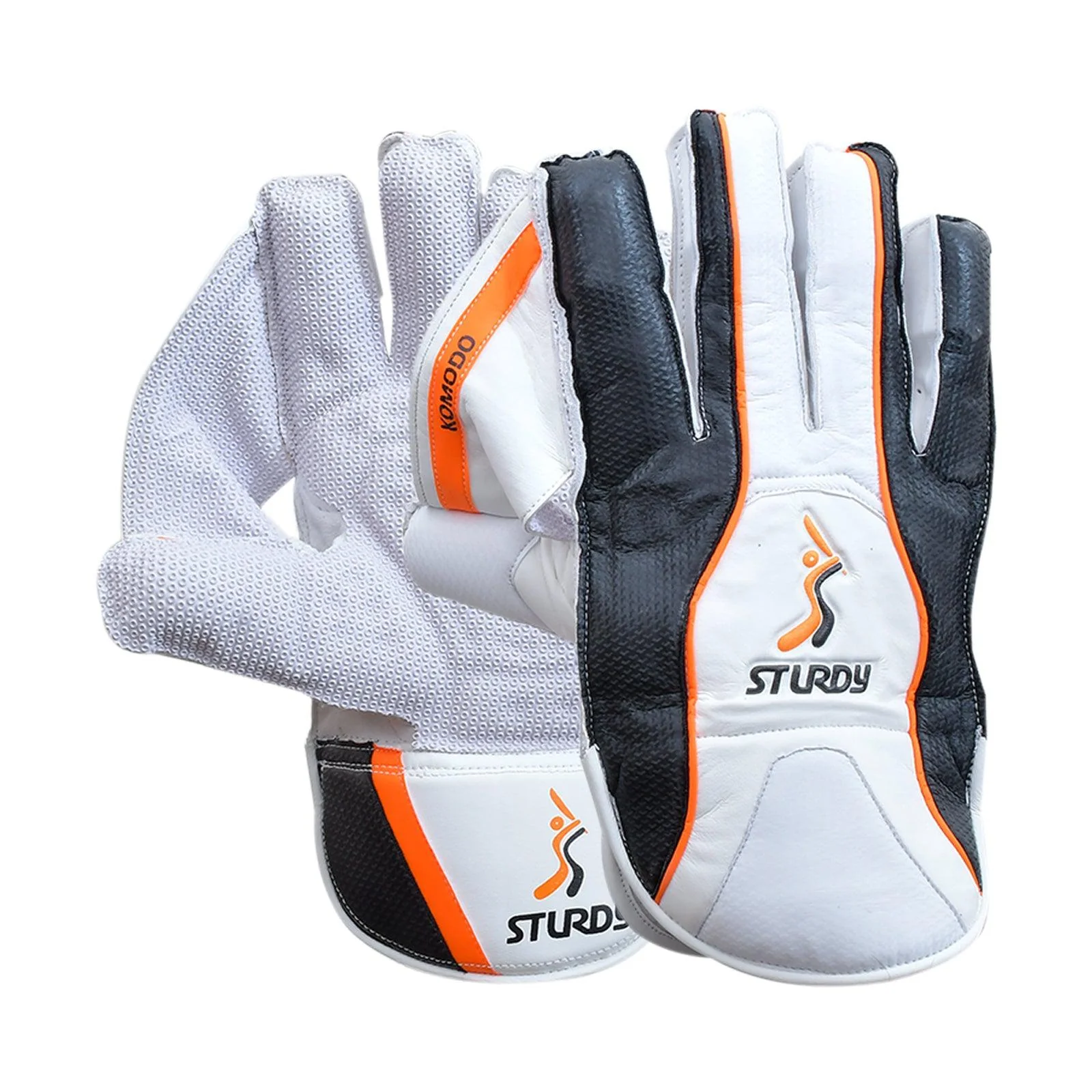 Sturdy Komodo Keeping Cricket Gloves - Youth - Image 4