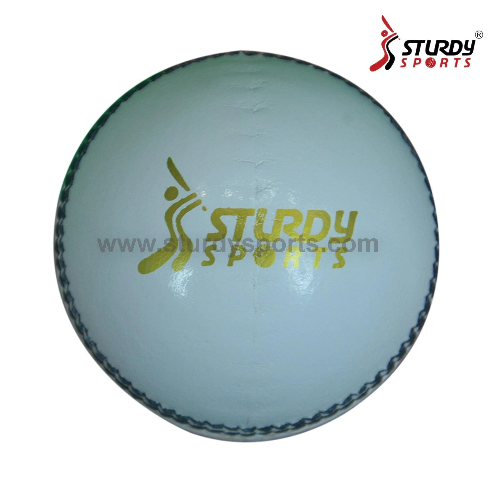 Sturdy Rhino Australian Leather White - 4 Piece Cricket Ball - Image 4