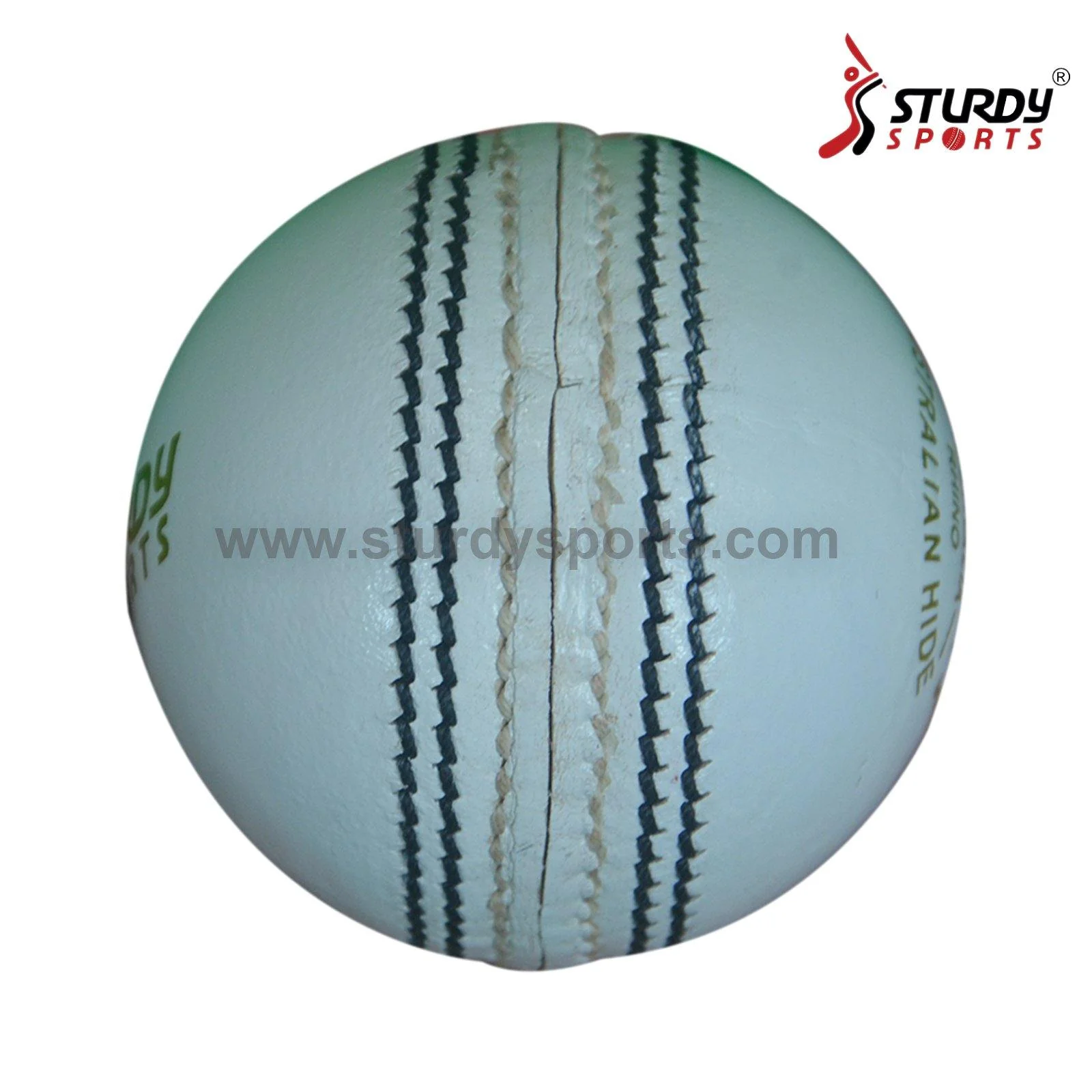 Sturdy Rhino Australian Leather White - 4 Piece Cricket Ball - Image 5