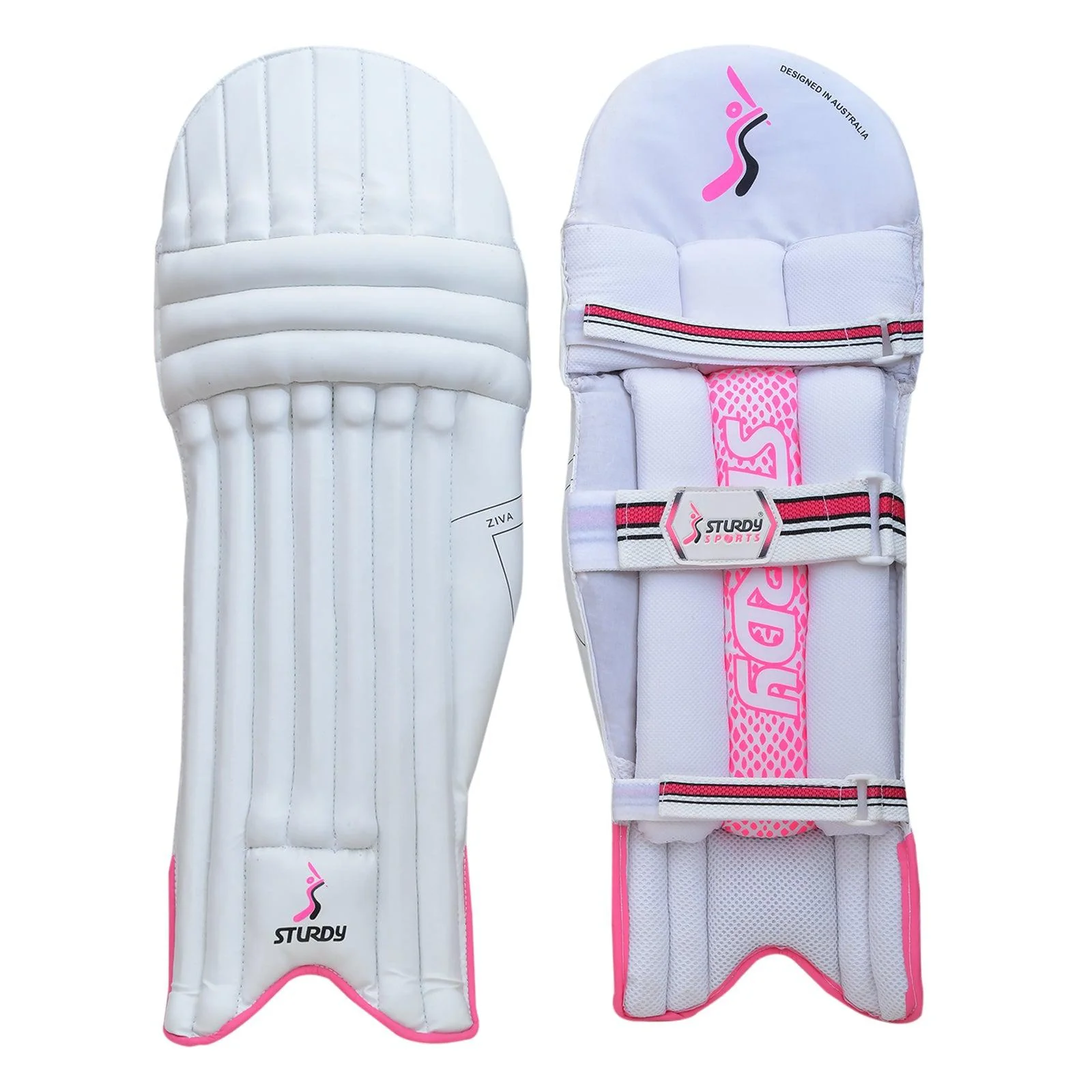 Sturdy Ziva Batting Cricket Pads - Senior - Image 4