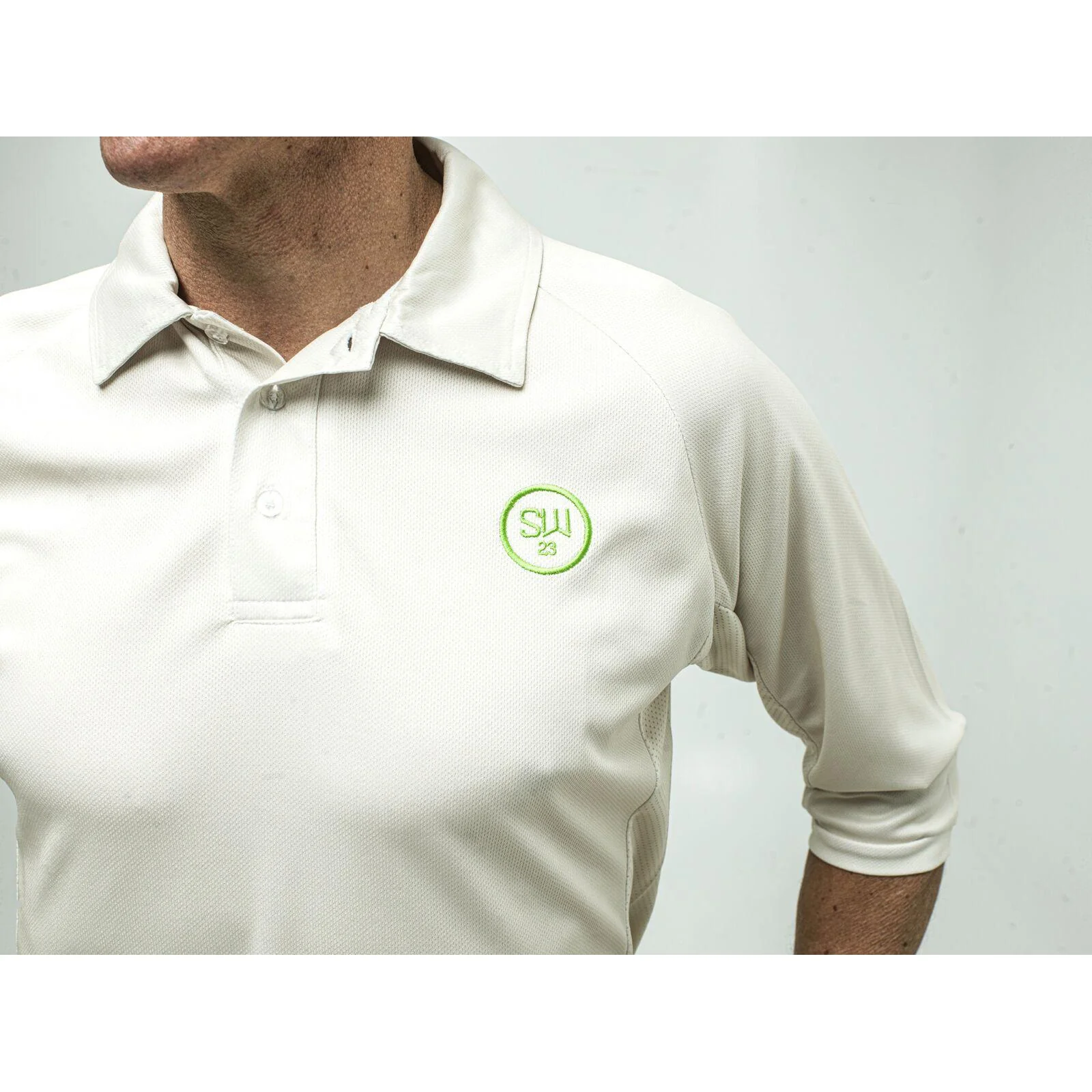 SW23 3/4 Elite Polo - Creams - Image 3