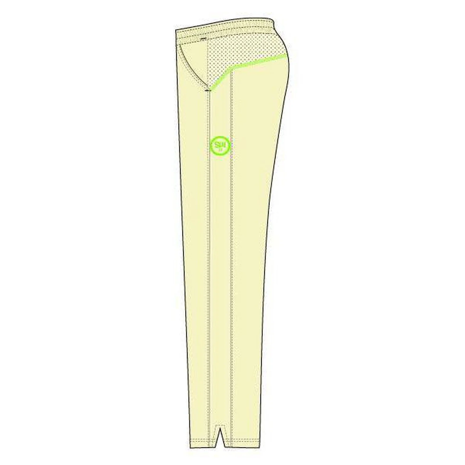 SW23 Outfielding Cricket Trouser - White - Image 3